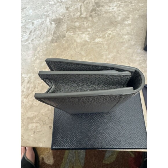 Prada Portacarte Di Cred Micro Vitello Leather Wallet Card Holder NWT - Picture 7 of 14